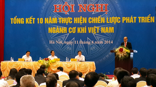 Hội nghị tổng kết 10 năm thực hiện chiến lược phát triển ngành Cơ khí Việt Nam.